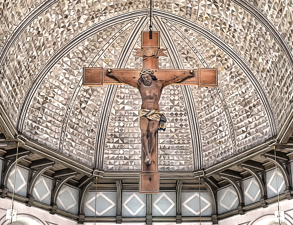 Schleswig Holstein Ostsee 09_2015 KA7_6536 als Smartobjekt-1 Kopie.jpg - Die sehendswerte Kirche , mit dieser Deckenkuppel .